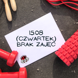 15.08 – brak zajęć