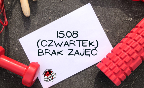 15.08 – brak zajęć