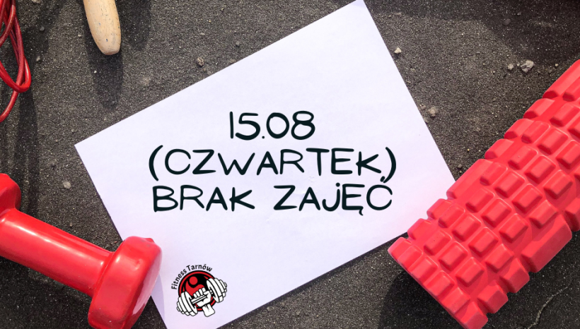 15.08 – brak zajęć