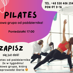 Nowa grupa PILATES od października