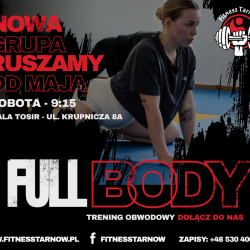 Nowe zajęcia w soboty – FULL BODY trening obwodowy
