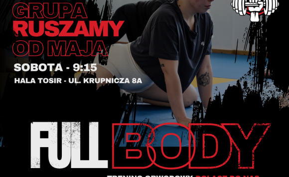 Nowe zajęcia w soboty – FULL BODY trening obwodowy