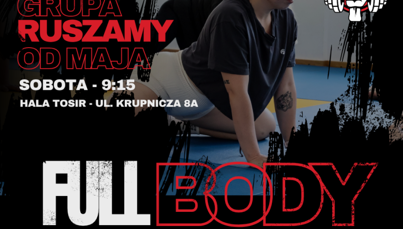 Nowe zajęcia w soboty – FULL BODY trening obwodowy