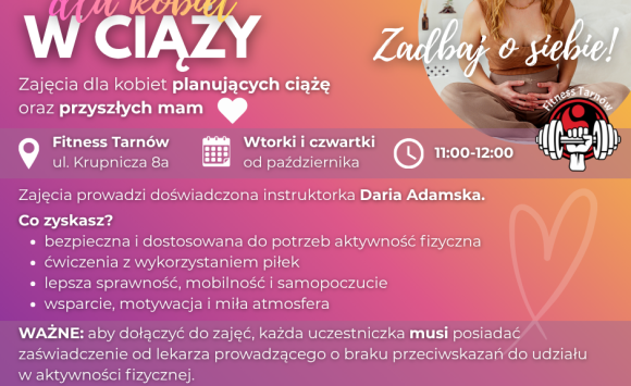 Zajęcia dla kobiet w ciąży 💗